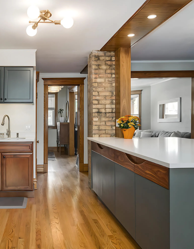 Mid-century Modern Custom Island, Chicago, IL